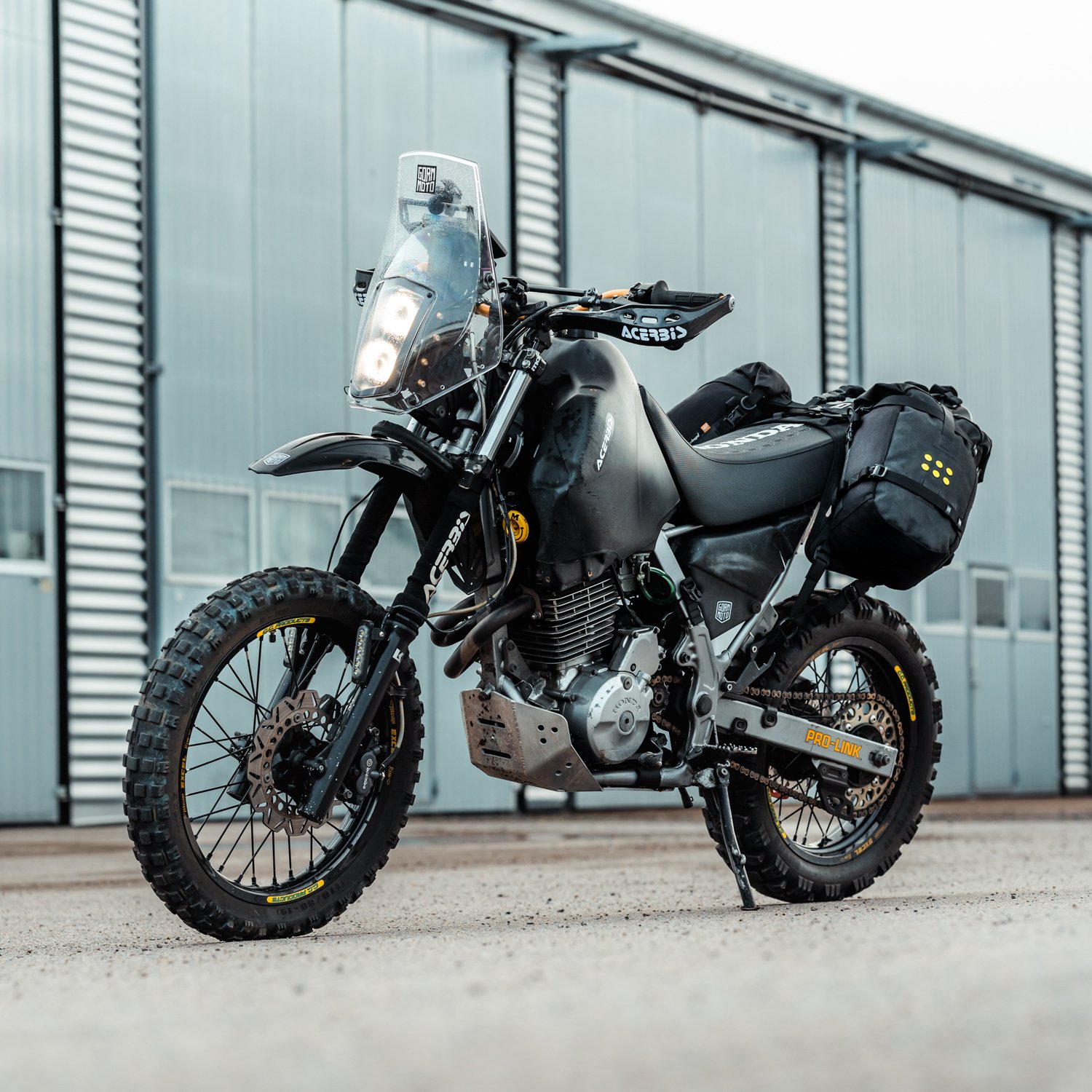 KRIEGA | Official website - Online Store —Gorm Moto Honda NX650 Rally